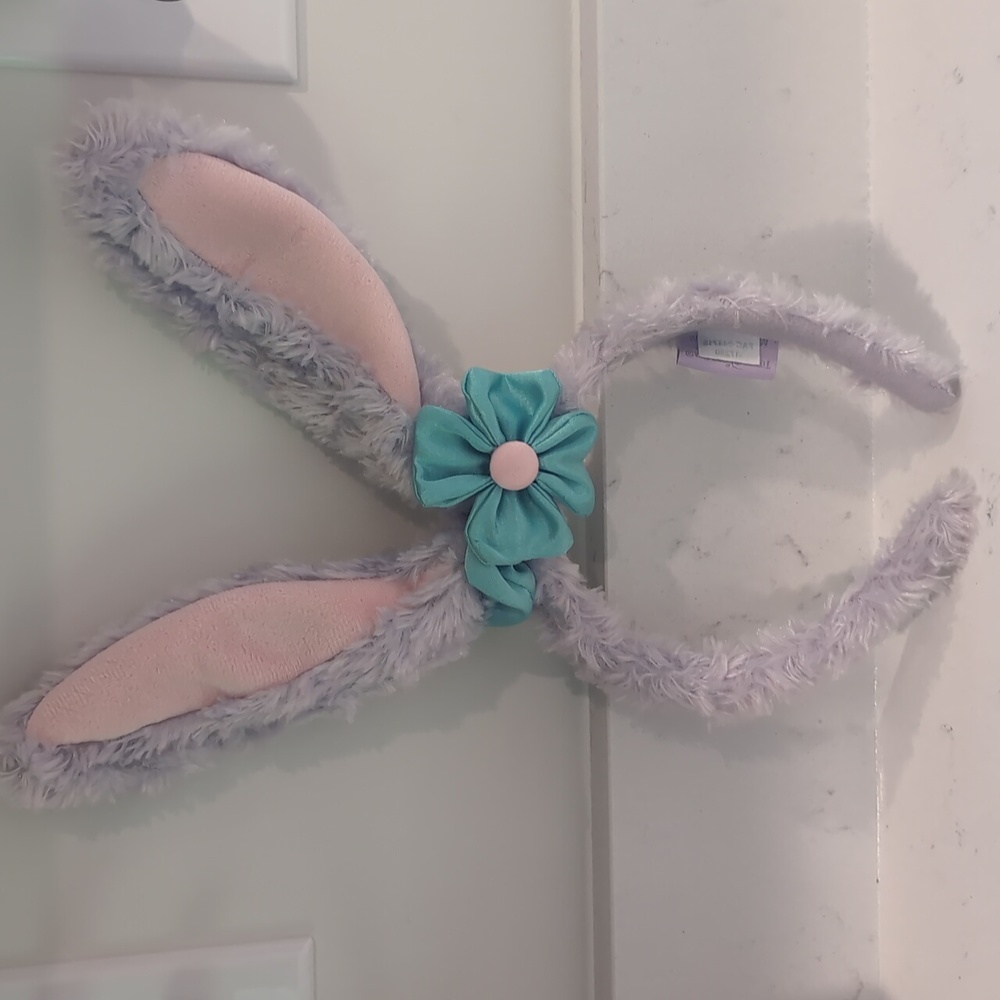 Genuine Tokyo Disney Sea Duffy and Friend Stella Lou Plush Headband Ear Japan